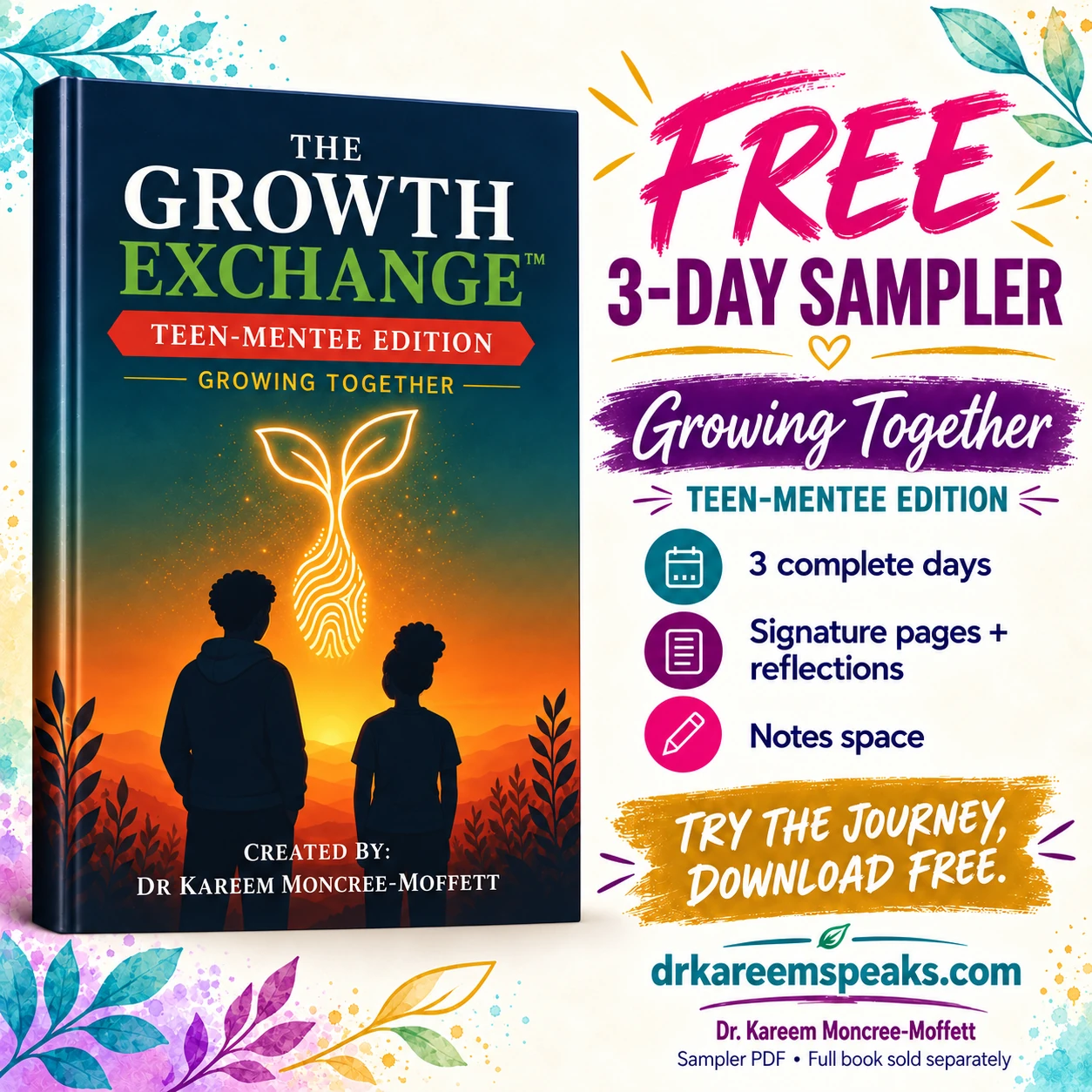 Free 3-day sampler: The Growth Exchange Teen-Mentee Edition — Growing Together