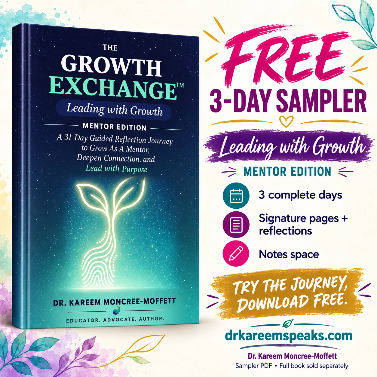 Free 3-day sampler: The Growth Exchange Mentor Edition — Leading with Growth